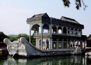 The Marble Boat in the Summer Palace (Beijing) – фотографии Китая