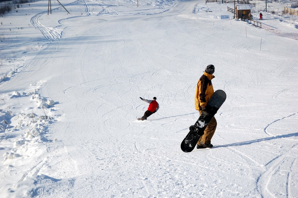 Лыжная трасса в Охта Парк, Россия. Фото 6 – фотографии России