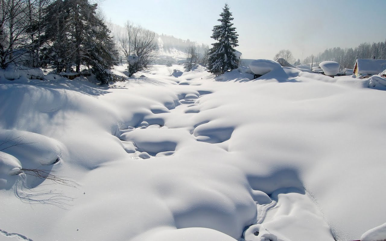 Зима в Шерегеш, Россия. Фото 2 – фотографии России
