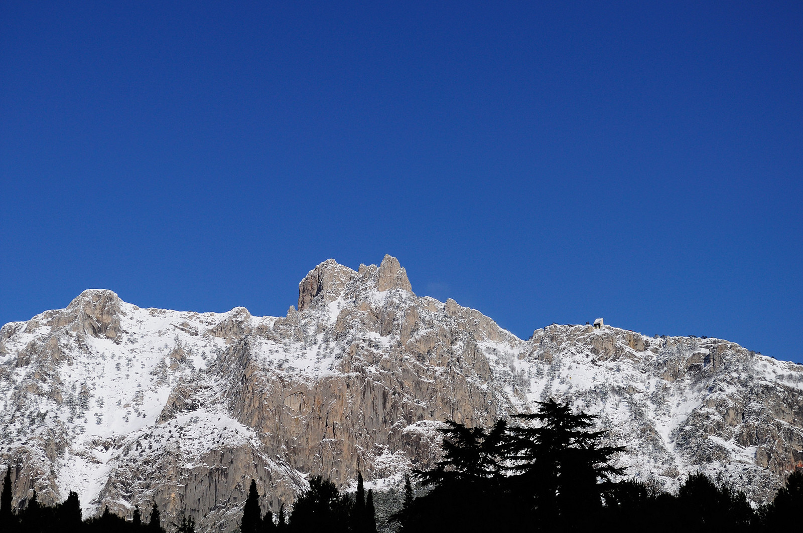 Ай-Петри в зимние месяцы – фотографии России