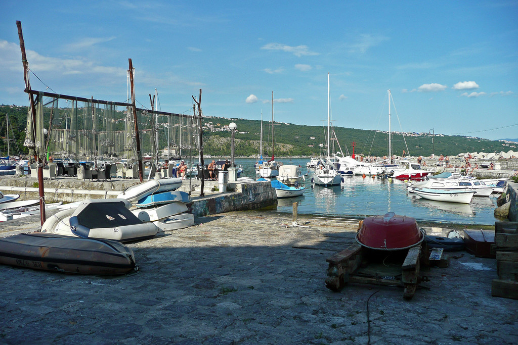 Порт в Волоско (Volosko) – фотографии Хорватии