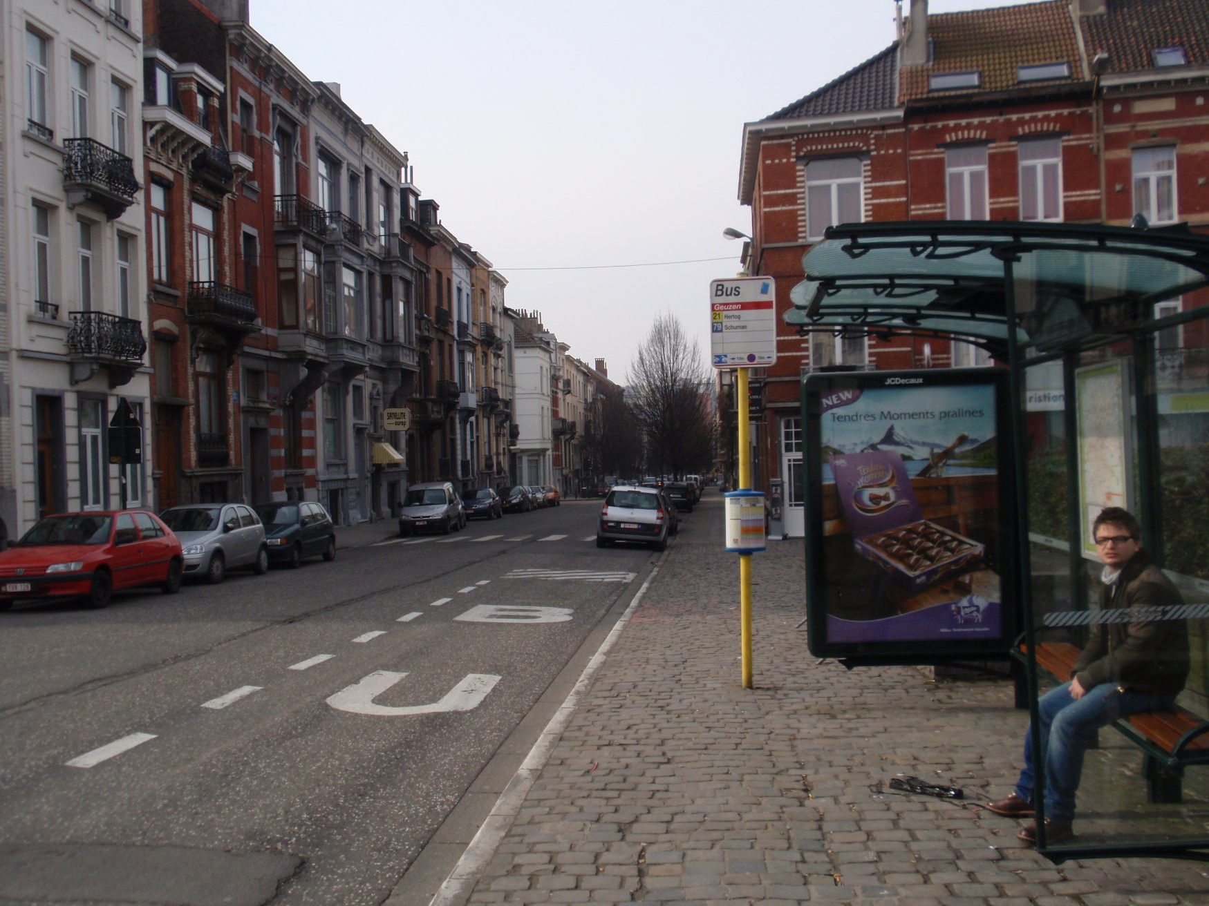 Улица в Брюсселе, Бельгия. Фото 12 – фотографии Бельгии