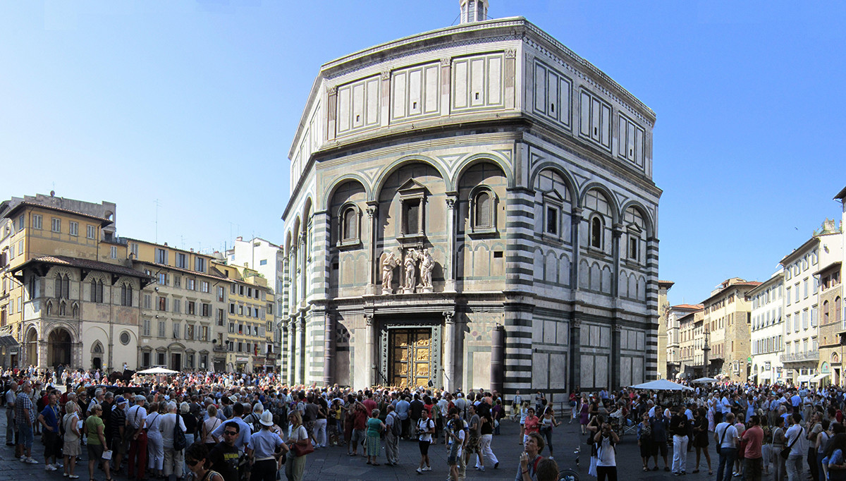 Баптистерий Сан-Джованни во Флоренции – фотографии Италии