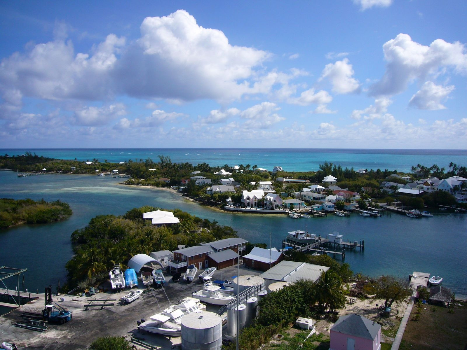 Панорамный вид острова, Багамские острова. Фото 16 – фотографии Багамских островов