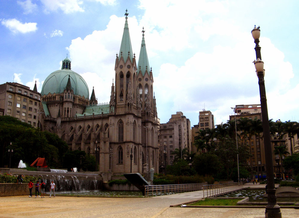 Собор Сан-Паулу (Catedral Metropolitana de São Paulo) – фотографии Бразилии