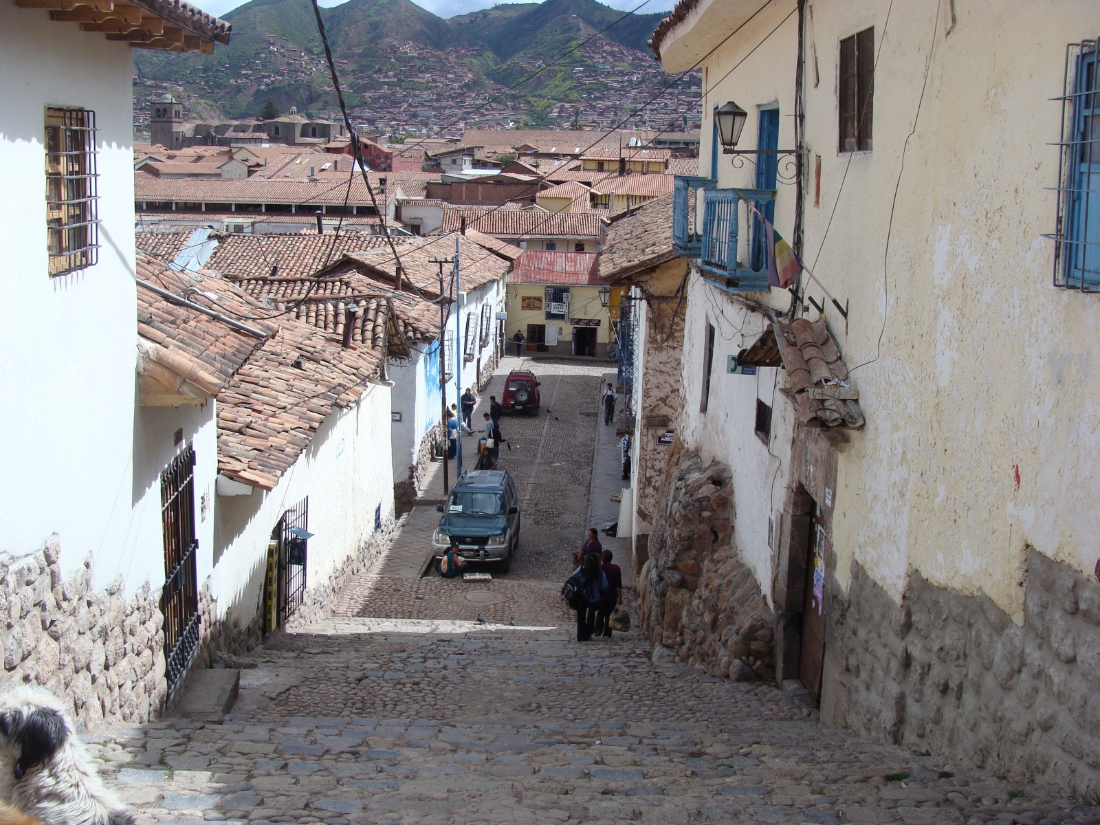 В Куско много улиц в горку – фотографии Перу