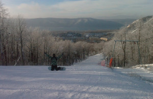 Сноубордист в Красная Глинка, Россия – фотографии России