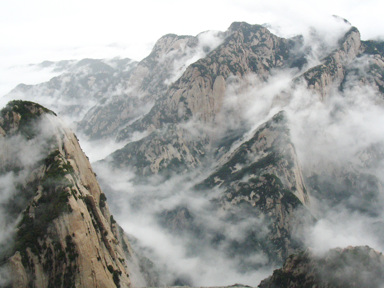 Гора Хуашань в Китае. Фото 6 – фотографии Китая