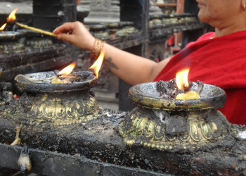 Храм Сваямбунатх – фотографии Непала