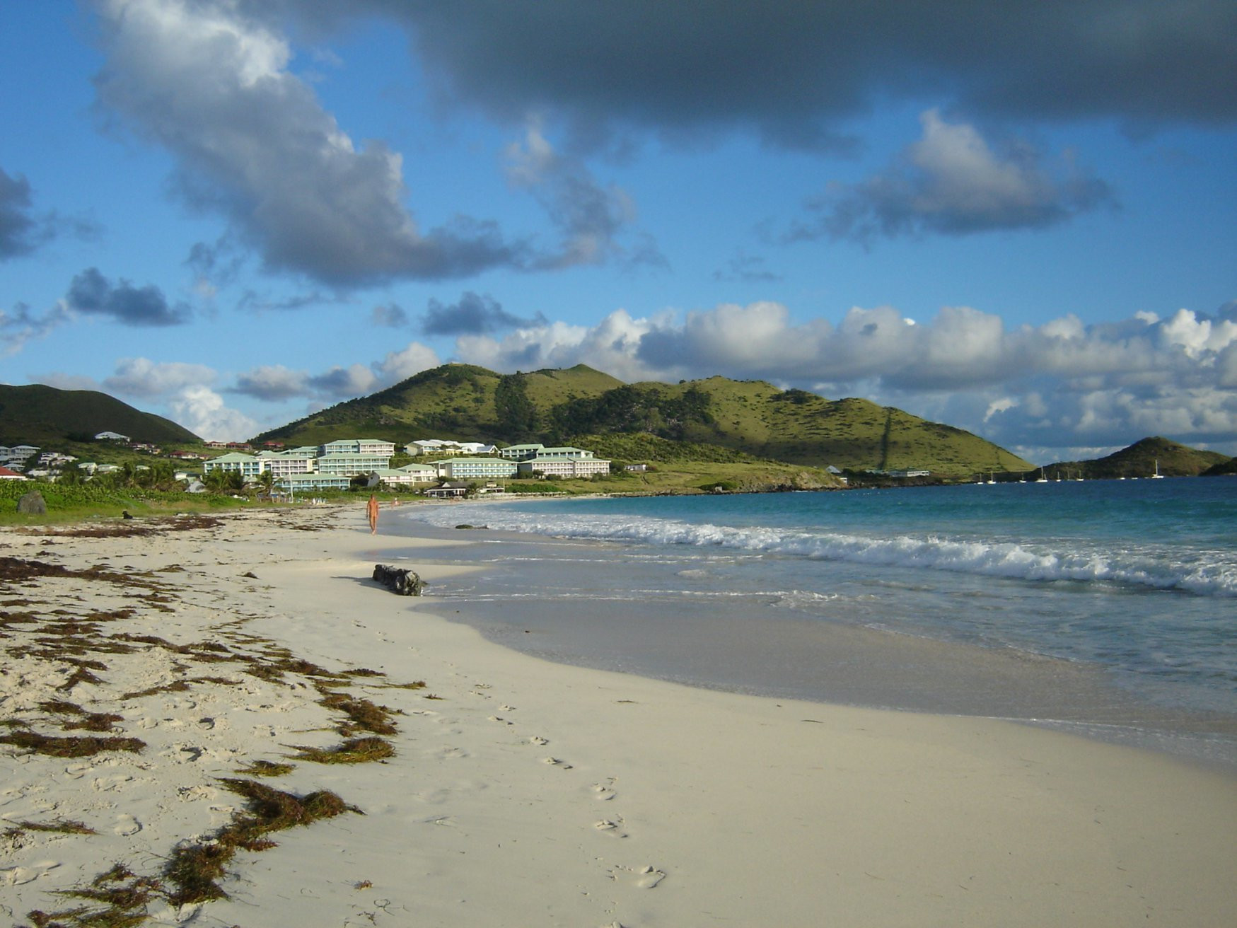 Побережье в Сен-Мартене – фотографии Сен-Мартена