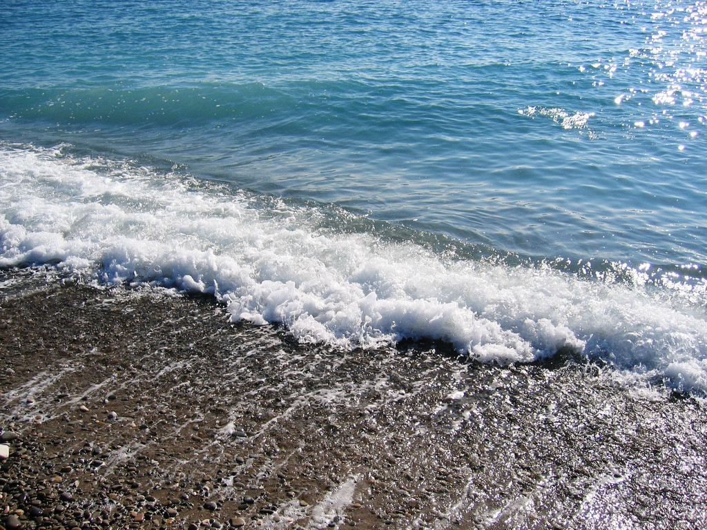 Пляж в Ницце, Франция. Фото 12 – фотографии Франции