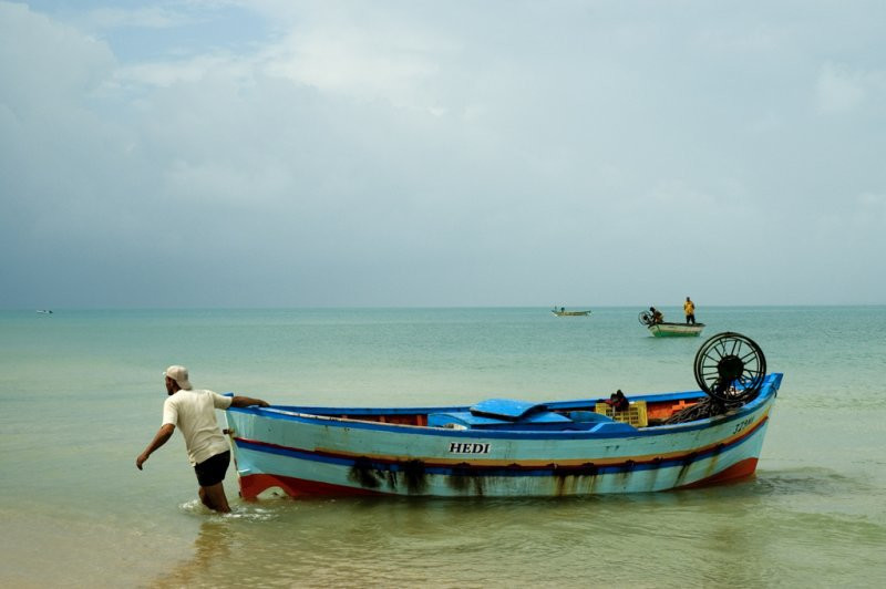 Рыбак. Северный Тунис – фотографии Туниса