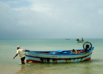 Рыбак. Северный Тунис – фотографии Туниса