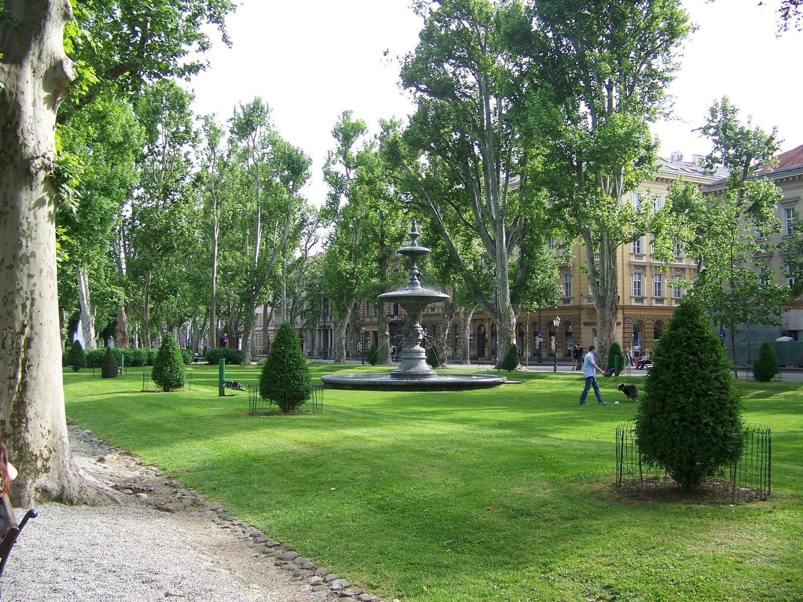 Сквер в Загреб, Хорватия. Фото 7 – фотографии Хорватии