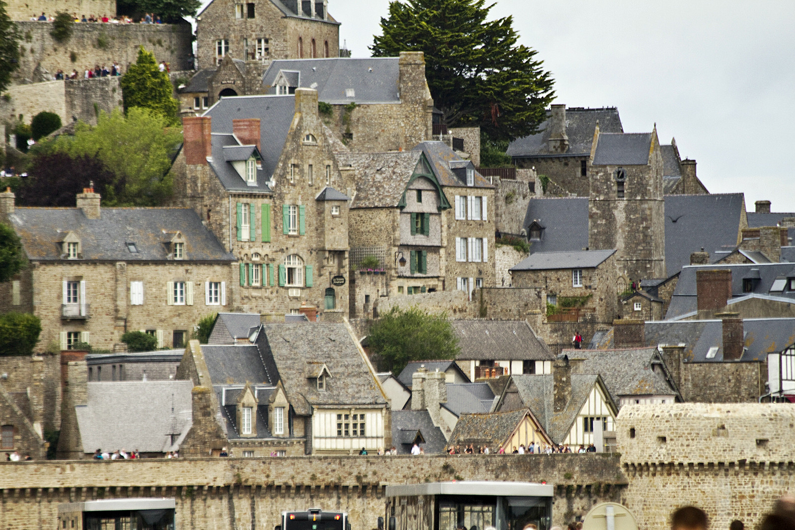 Остров Мон-Сен-Мишель, Нормандия, Франция – фотографии Франции