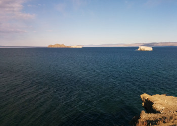 Вид на острова с мыса Уюга – фотографии России