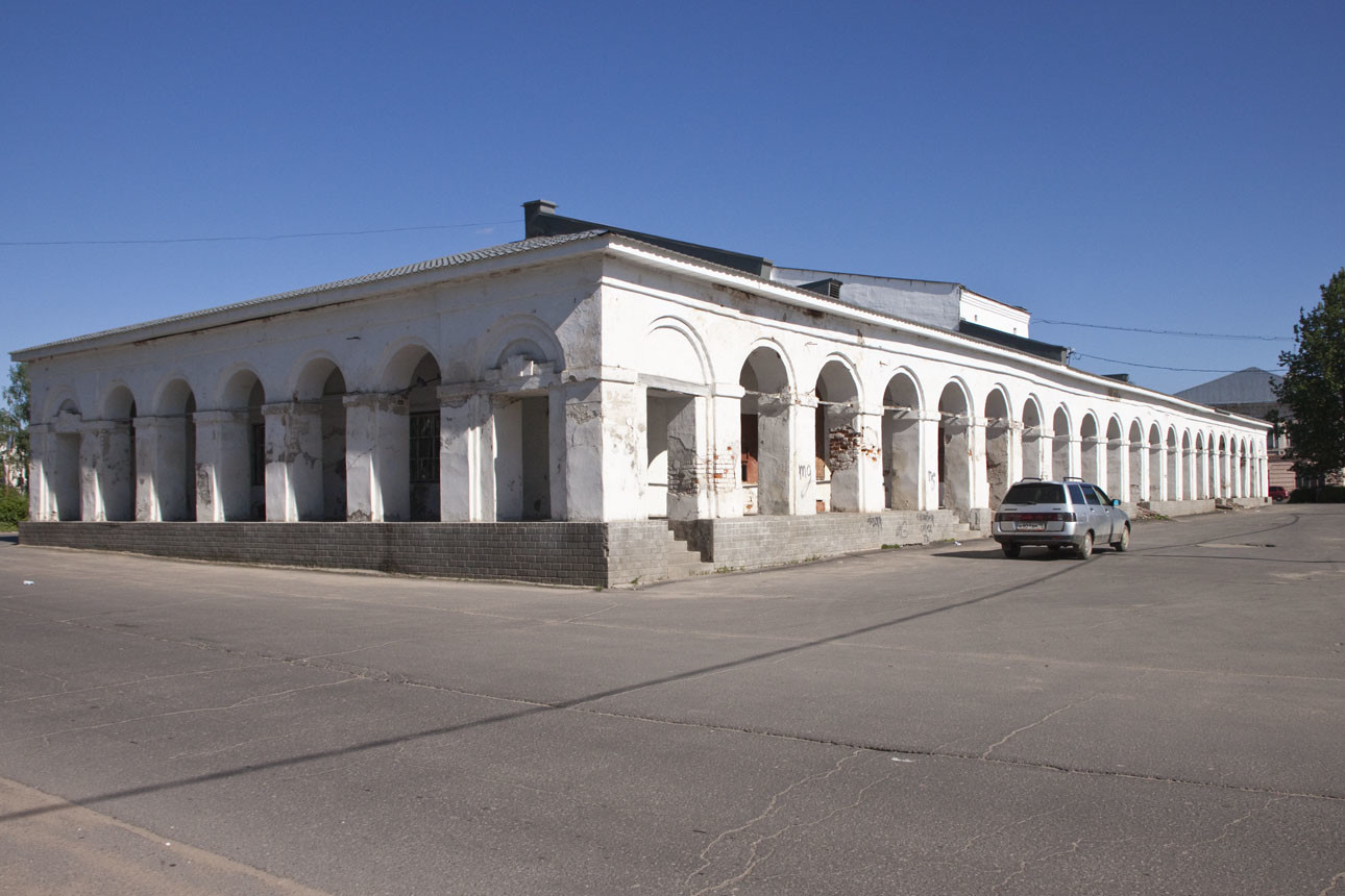 Торговые ряды, Пошехонье – фотографии России