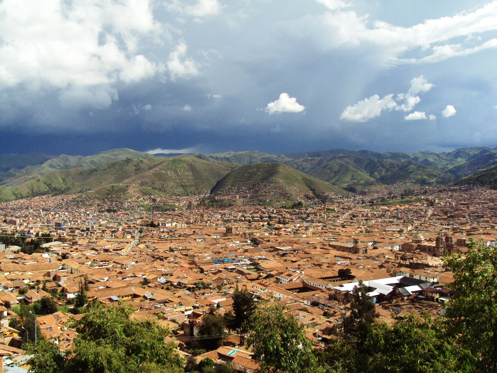 Вид на Куско (Cuzco) – фотографии Перу