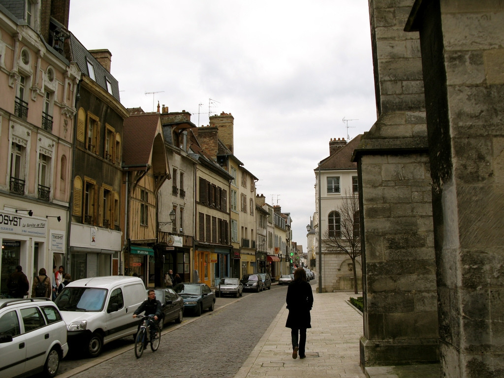 Транспорт в Труа, Франция – фотографии Франции