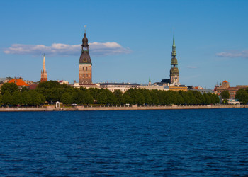 река Даугава – фотографии Латвии