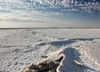 Солёное озеро Баскунчак, Астраханская область – фотографии России