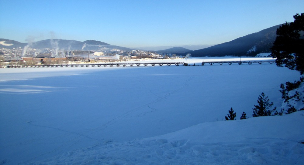 Деревянный мост в Белорецке. Фото 1 – фотографии России