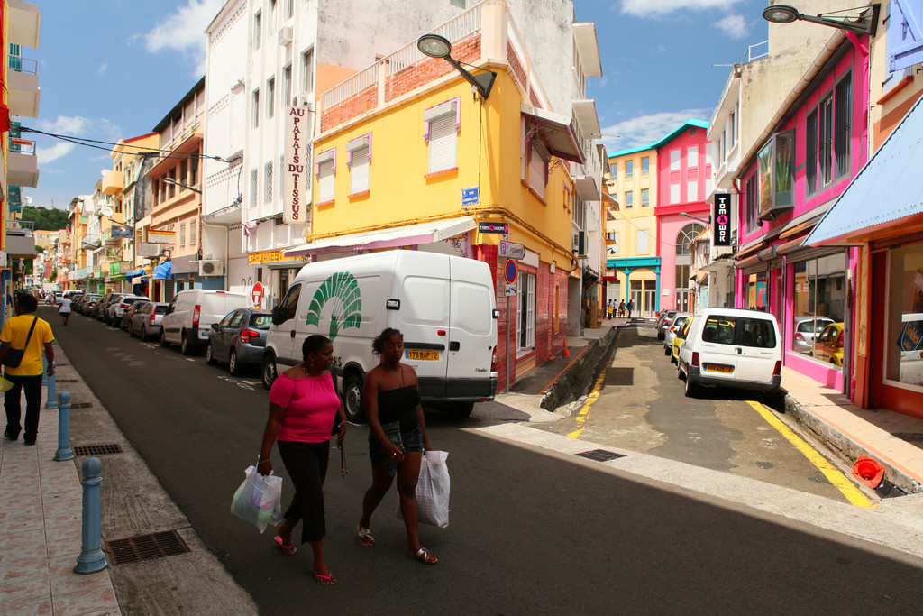Улицы Фор-де-Франс (Fort-de-France) на Мартинике – фотографии Мартиники