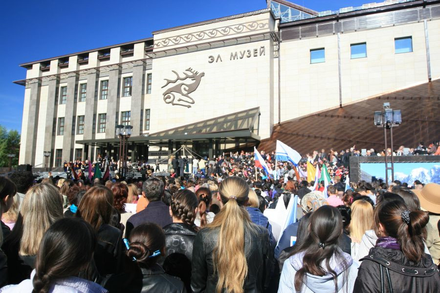 Открытие Краеведческого музея имени А.Анохина – фотографии России