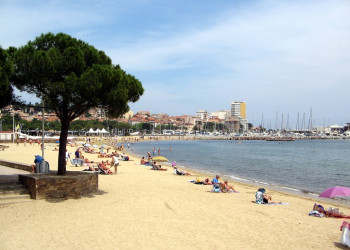 Пляж в Сен-Максим, Франция. Фото 2 – фотографии Франции