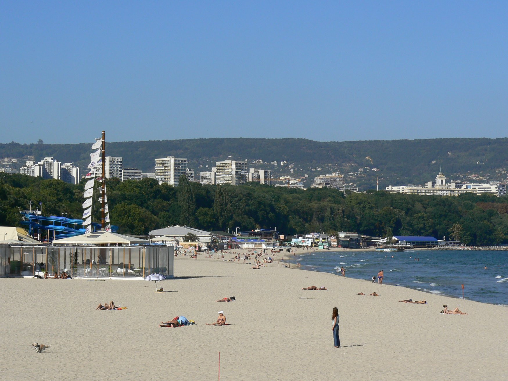 Пляж в Варне, Болгария. Фото 1 – фотографии Болгарии