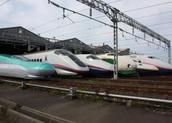Поезда Синкансэн – фотографии Японии