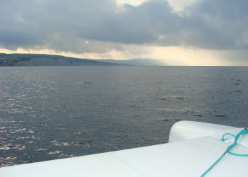 На катамаране. Геленджик – фотографии России