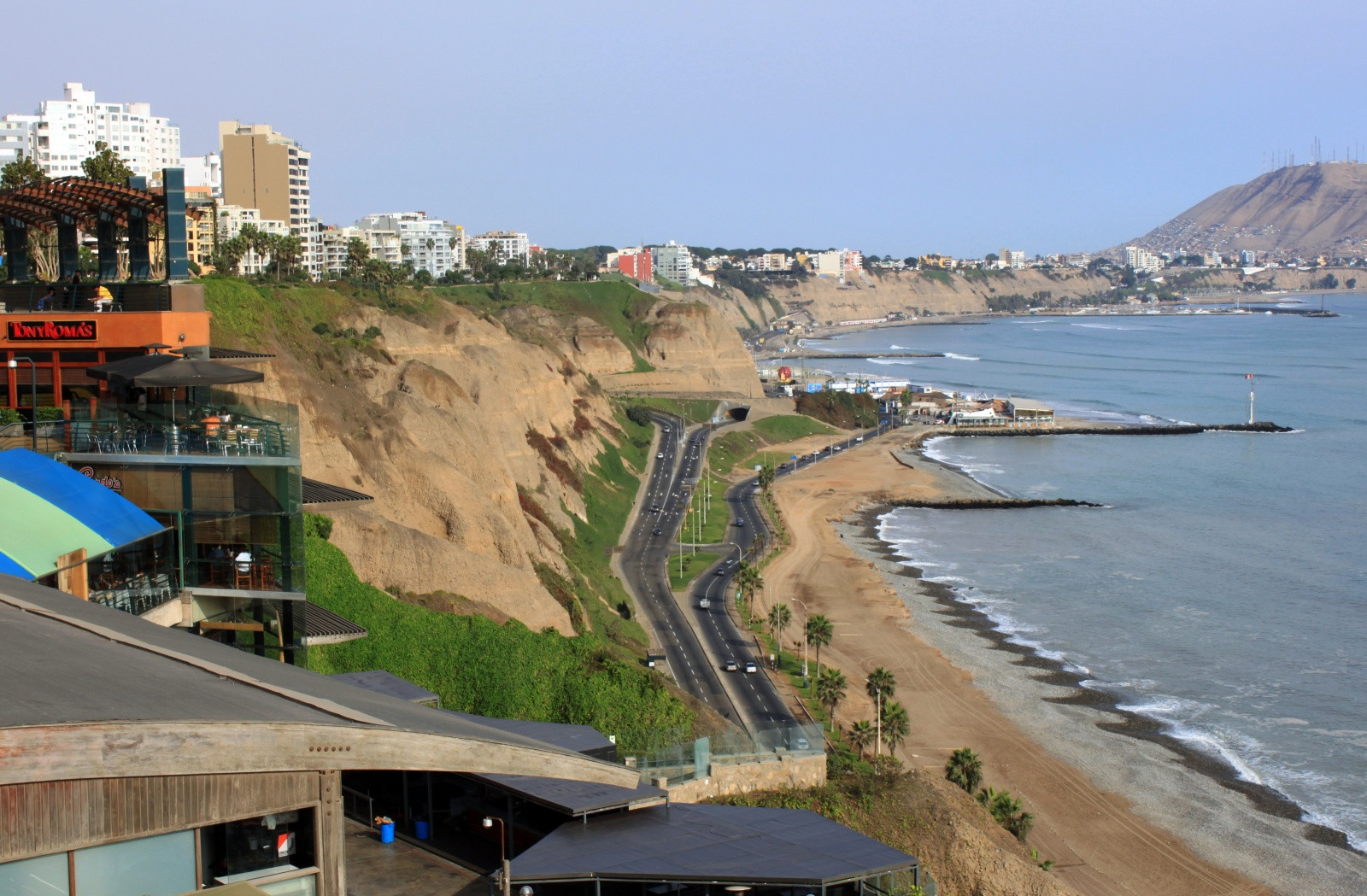 Пляжи в районе Мирафлорес (Miraflores) в Лиме – фотографии Перу