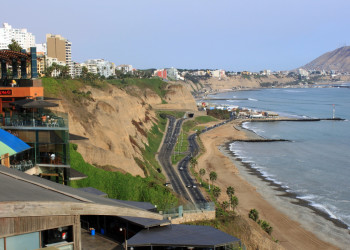 Пляжи в районе Мирафлорес (Miraflores) в Лиме – фотографии Перу