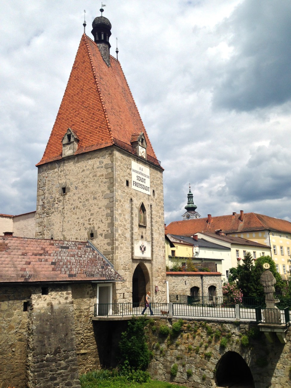 Ворота в Фрайштадт. Австрия – фотографии Австрии