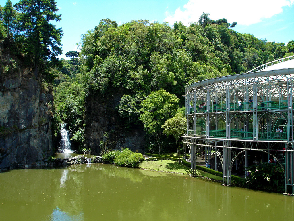 Опера-де-Араме (Opera de Arame) – фотографии Бразилии