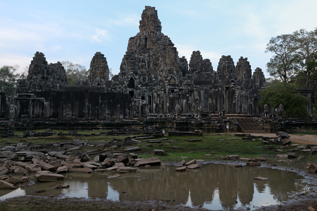 Храм Байон в городе Сиемреап, Камбоджа – фотографии Камбоджи