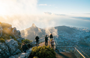 Плоская вершина Столовой горы, Кейптаун, ЮАР – фотографии ЮАР