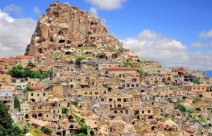 В музее Каппадокии в Турции находятся одни из лучших церквей, вырубленных в скалах – фотографии Турции