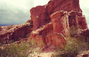Песчаные скалы. Кафаяте. Аргентина. – фотографии Аргентины