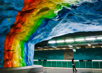 Стокгольмская подземка шведской столицы (Stockholm Underground) – фотографии Швеции
