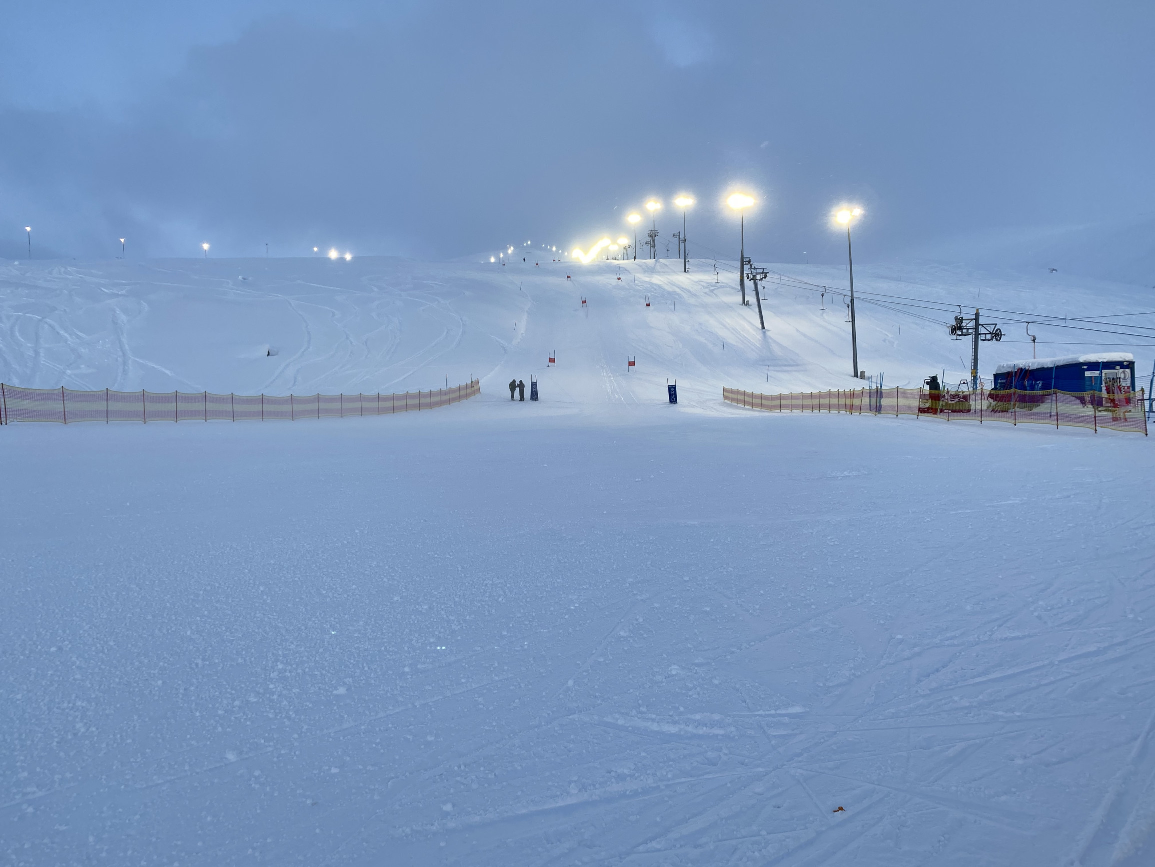 Синяя трасса у бугельного подъёмника К3, Большой Вудьявр – фотографии России