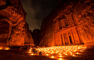 Храм Эль-Хазне (Al-Khazneh) в городе Петра, Иордания – фотографии Иордании