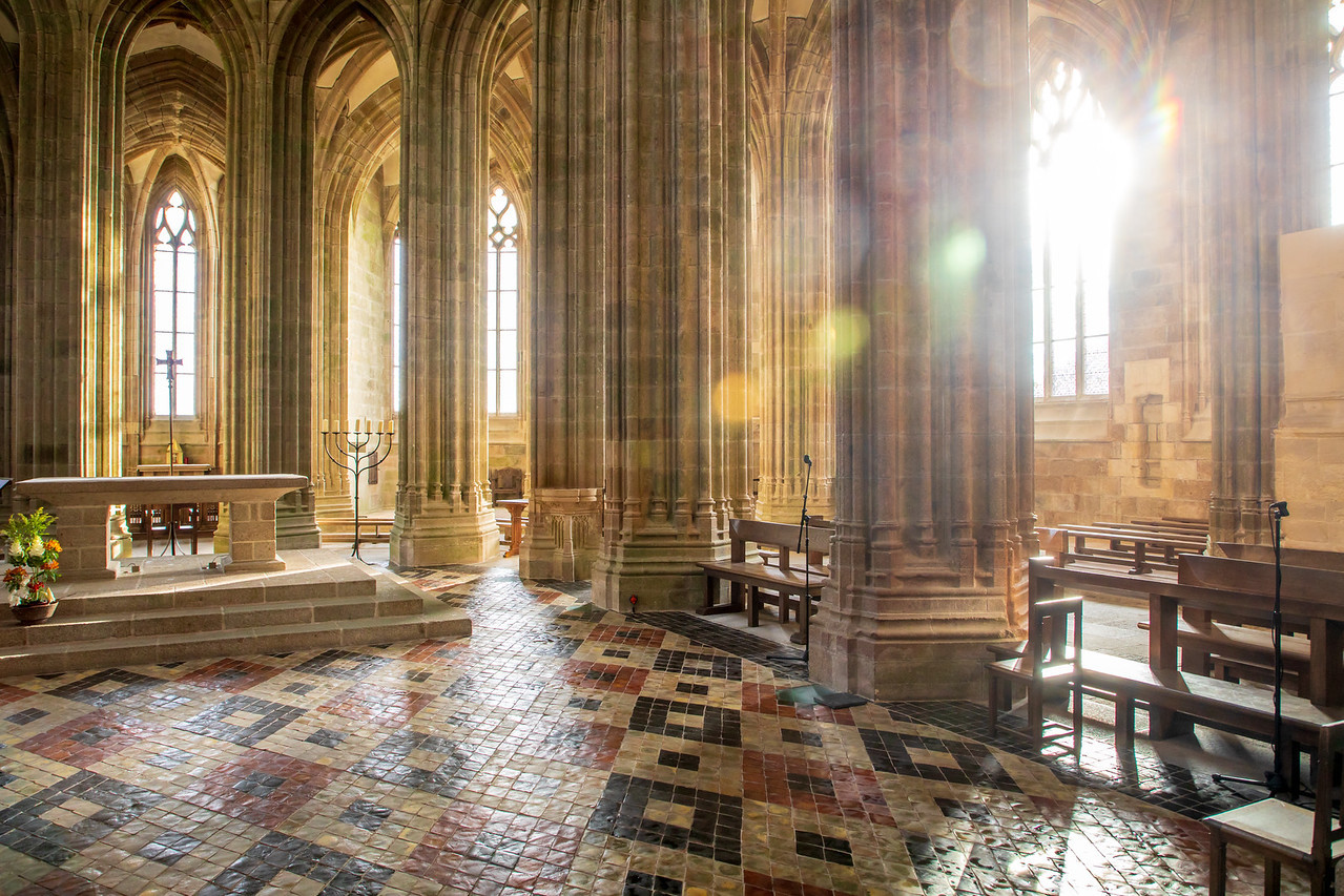 Аббатство Мон-Сен-Мишель (Mont Saint Michel) - самое красивое место во Франции – фотографии Франции