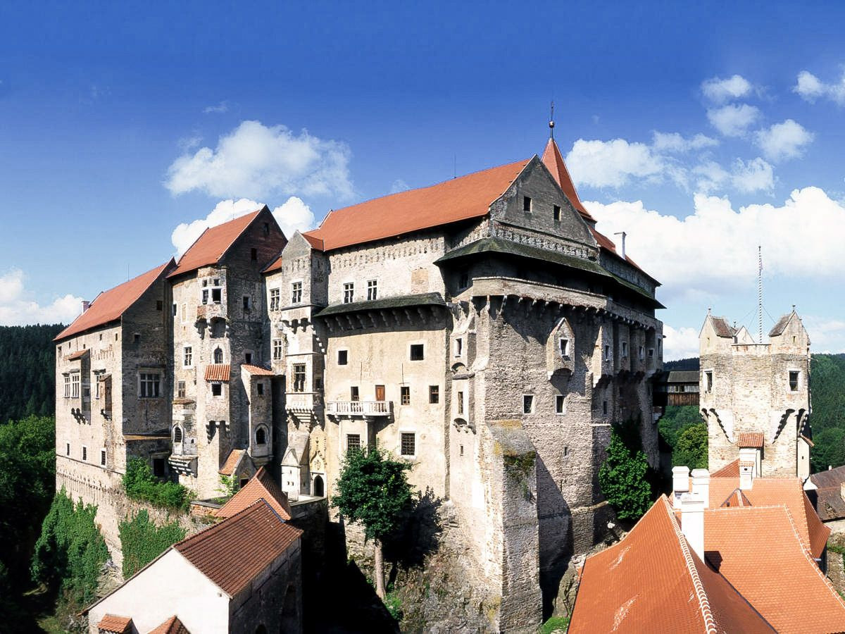 Замок Пернштейн 3 – фотографии Чехии