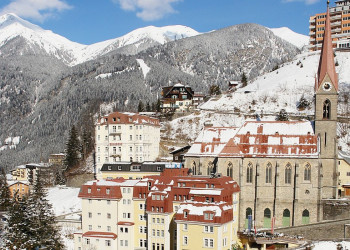 Горнолыжный курорт. Бад Гаштайн. Австрия – фотографии Австрии