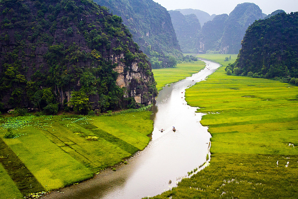 Завораживающие пейзажи Там-Кок и Бич-Донг – фотографии Вьетнама