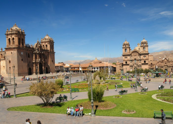 Пласа-де-Армас в Куско – фотографии Перу