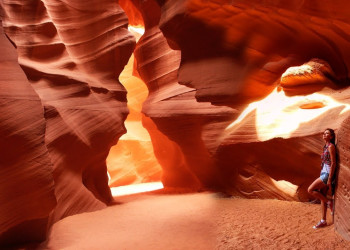 В каньоне Антилопы – фотографии США