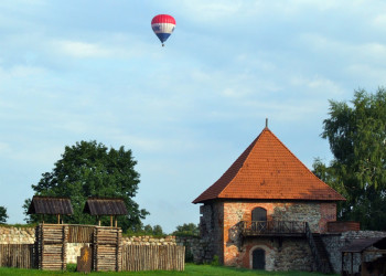 Полуостровной замок в Тракае – фотографии Литвы